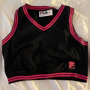 Fila Cropped Tank Top